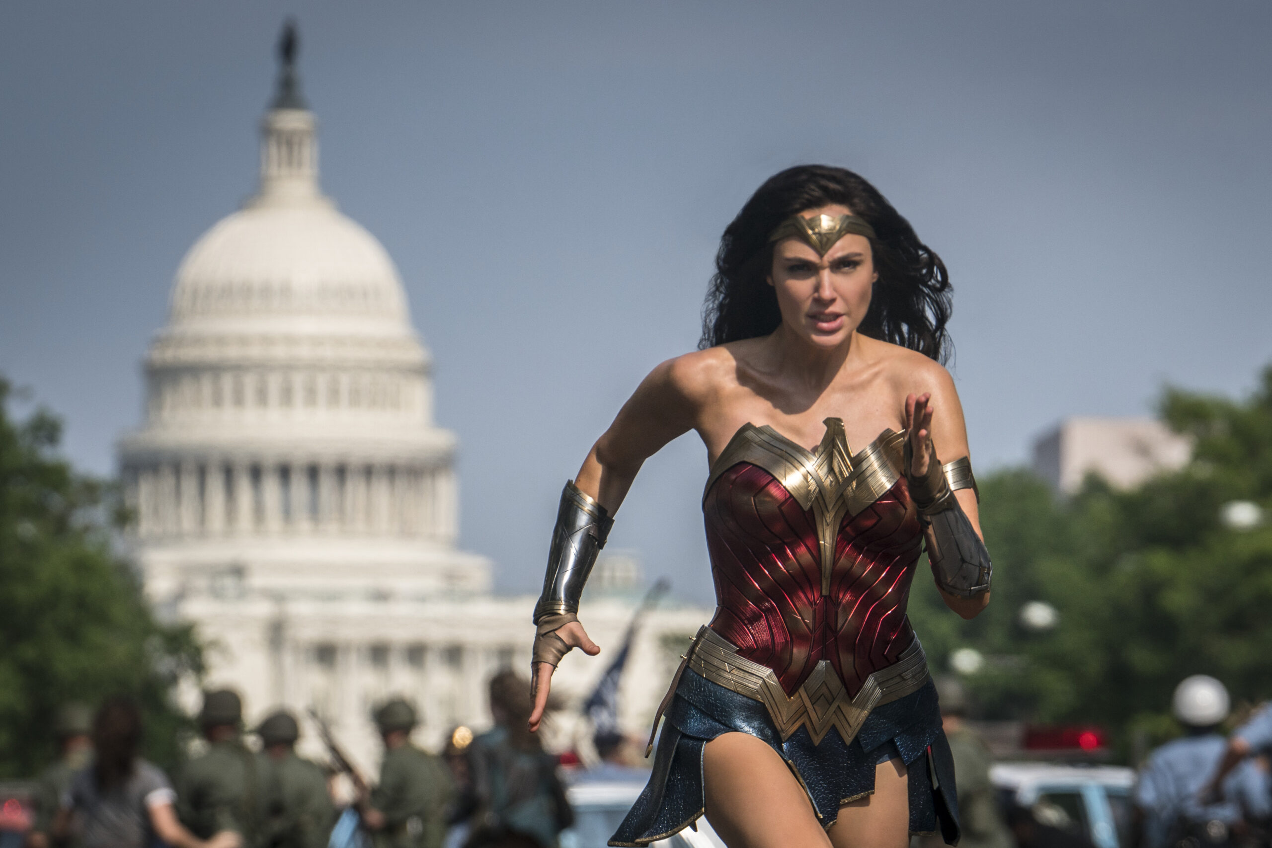 Wonder Woman Washington scene