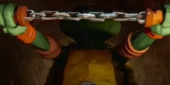 Teenage Mutant Ninja Turtles Feature image with Mikey